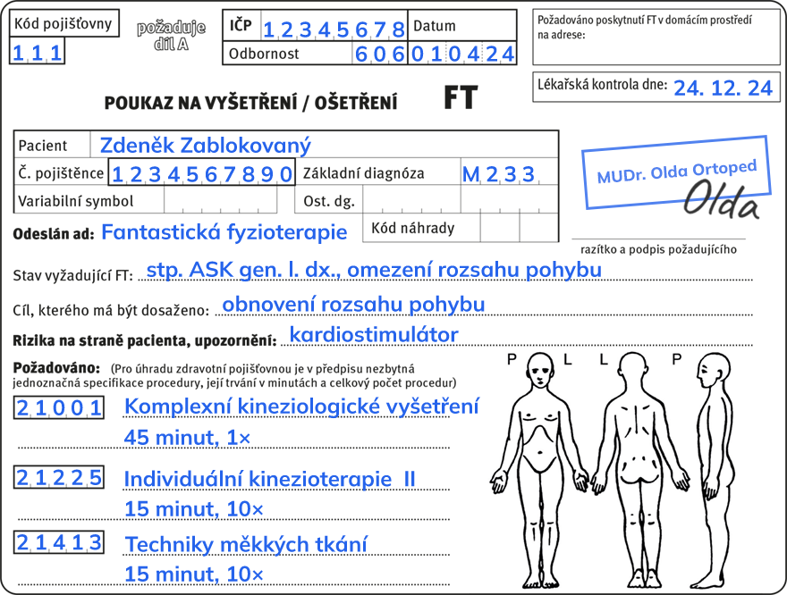 FT poukaz – díl A
